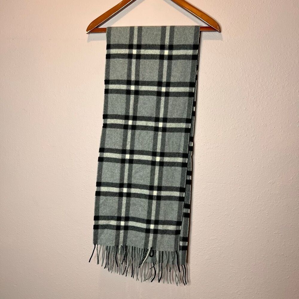 AMICALE cashmere plaid scarf scarve
